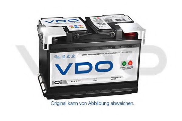 VDO A2C59520010D Starter Battery
